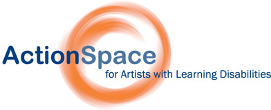 The ActionSpace logo written in a blue font with orange circle behind it.